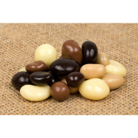 Směs ořechů a ovoce v polevách 350g