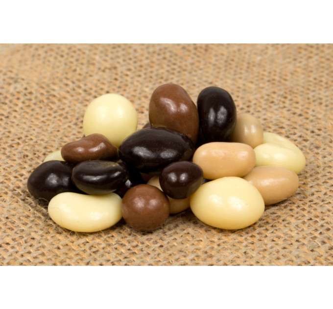 Směs ořechů a ovoce v polevách 350g