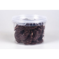 Jablkové chipsy v hořké čokoládě 100g