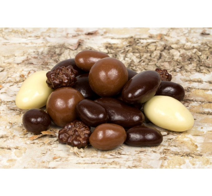 Mix oříšků a rozinek v dia polevách 300g