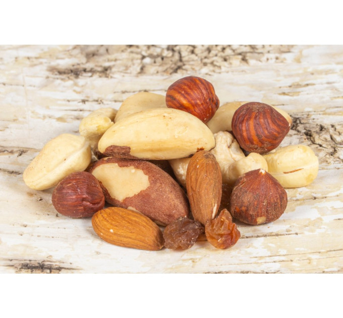 Ořechová směs s rozinkami 250g