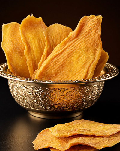 Dried mango slices from Vietnam, no added sugar